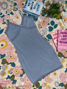 Ribbed Lace up body on dress