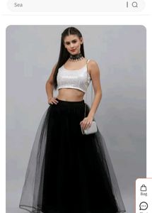 Sequin Embroidered round neck Top