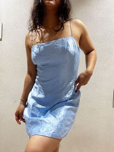 Light Blue Mini Dress