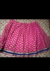 Gorgeous Pink &amp; Gold Lehenga
