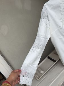 Elegant White Lace Blouse