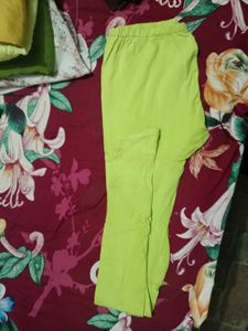 Green Tie-Dye Kurta with legging