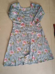 Floral Print Kurta 40 લંબાઈ