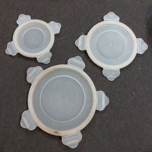Stainless Steel Containers Set of 3 with lids