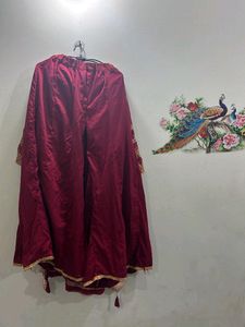 Full Gher Plazo Kurta