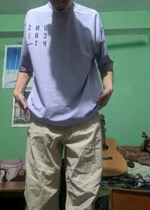 Alphabet Printed Tshirt  (Men)