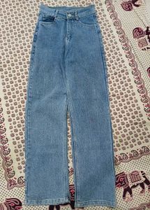Light Wash Wide Leg Jeans