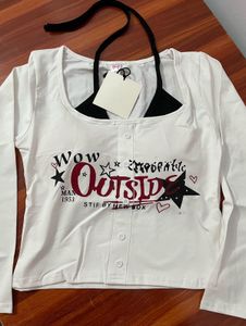 Padded full sleeves Top