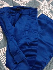Blue Cargo Pants