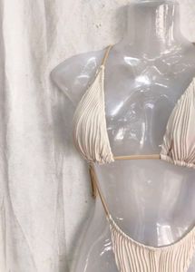 Textured Bikini Set