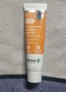 The Derma Co. Hyaluronic Sunscreen Aqua Gel SPF 50