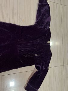 Elegant Velvet Gown