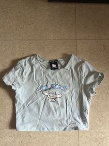 cinnamoroll ribbed baby tee