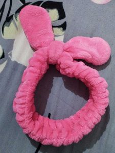 Cute Pink Bunny Ear Headband