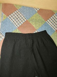 black joggers