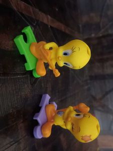 Cute Tweety Bird Figurines (Set of 2)