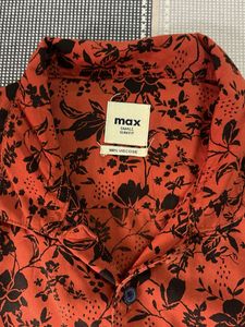 Floral Print Short Sleeve Shirt