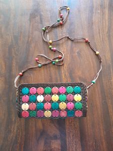 Clutch With Beads