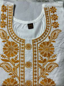 Chikankari Short Kurti