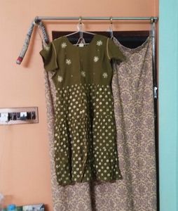 Green kurta+ Pant