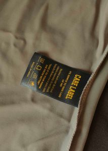 Basic Beige Long Sleeve Top