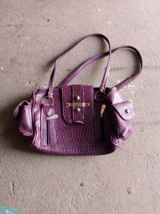 Chic Mauve Crossbody Bag 2