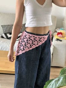 Handmade Crochet Bandanna set read description