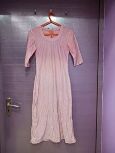PINK GLITTER KURTI