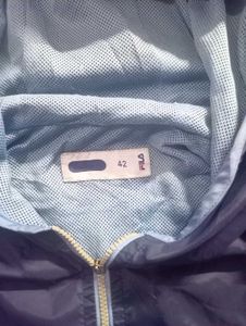 Vintage Fila Hooded Windbreaker Jacket