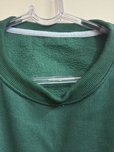 Forest Green Crew Neck Sweatshirt