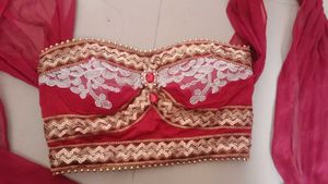 red  blouse