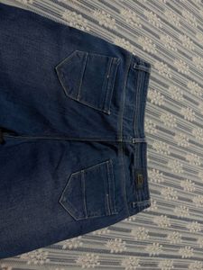 Stylish Blue Bootcut Denim Jeans