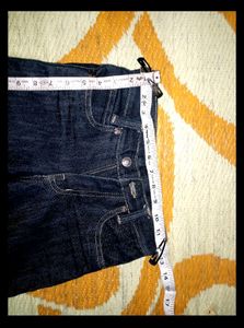 Dark Wash Straight Leg Jeans
