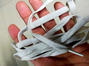 Classic White Shoelaces 43 Inches