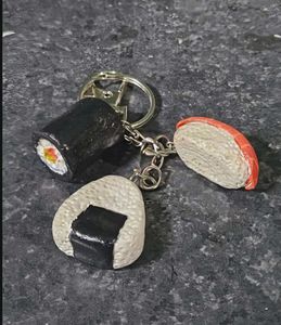 Cute Sushi &amp; Onigiri Keychain