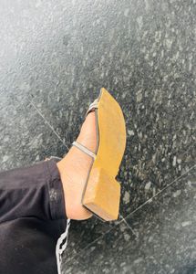 Sparkling Strappy Heeled Sandals party wear flats