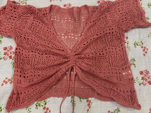 Dusty Rose Knit Top