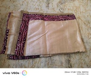 Elegant Bandhani Saree