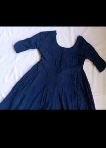 Offer Blue Anarkali Dress