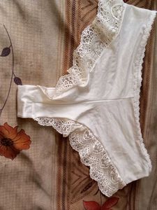 Lace Trimmed Briefs