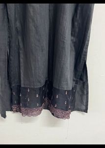 Elegant Black Kurta Set with Dupatta