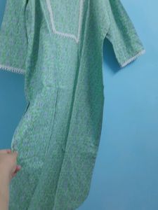 Pure Cotton Designer Kurta Set
