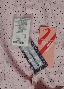 Cute Pink Star Print Top