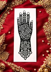 Henna Tattoo Stencils - Pack of 5