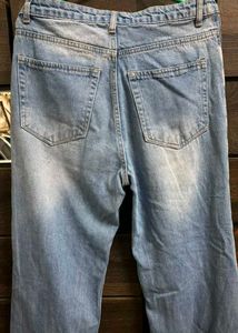 Light Wash Wide Leg Jeans