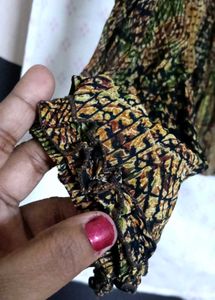 Snake pattern Printed Long Sleeve Top