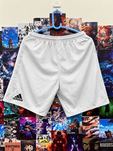 Adidas Men's White Athletic Shorts