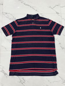 Ralph Lauren Polo Shirt - Navy Stripe