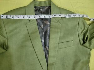 Men's Light Green coat pent