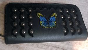 Butterfly Embellished Wallet